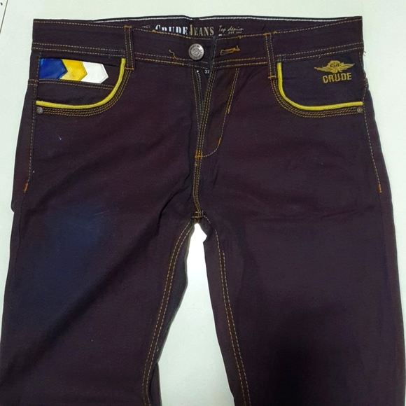 Crude Denim Jeans Straight fit - Picture 2 of 7